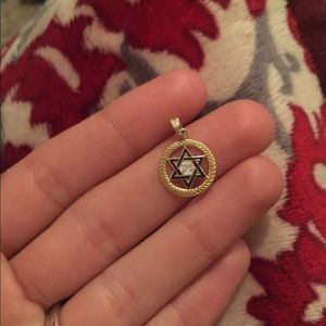 Star if David vintage 14K gold pendant